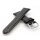 Feines franz&ouml;sisches Softlederband Modell Berlin-WN schwarz 18 mm