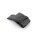 Premium Sicherheitsfaltschließe Edelstahl schwarz matt gebürstet Modell Ramp 20 mm