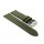 Canvas-Nylon Textil Uhrenarmband Modell Oxfort grün 21 mm, wasserfest