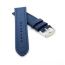 Canvas-Nylon Textil Uhrenarmband Modell Oxfort blau 18 mm, wasserfest