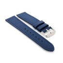 Canvas-Nylon Textil Uhrenarmband Modell Oxfort blau 20 mm, wasserfest