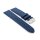 Canvas-Nylon Textil Uhrenarmband Modell Oxfort blau 22 mm, wasserfest