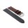 Canvas-Nylon Textil Uhrenarmband Modell Oxfort braun 24 mm, wasserfest