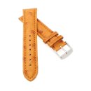 Echt Strauß Uhrenarmband Modell Liberty cognac 18 mm 