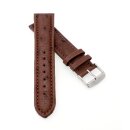 Echt Strauß Uhrenarmband Modell Liberty mocca 20 mm 