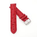 Echt Strauß Uhrenarmband Modell Liberty rot 20 mm 