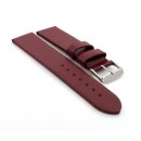 Veganes Kaktus-Faser Uhrenarmband Modell Kaktus bordeaux-rot 18 mm