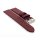 Veganes Kaktus-Faser Uhrenarmband Modell Kaktus bordeaux-rot 18 mm