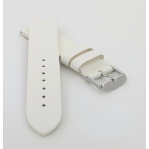 Veganes Kaktus-Faser Uhrenarmband Modell Kaktus weiß 24 mm