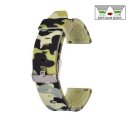 Easy-Klick Camouflage Silikon Uhrenarmband Modell Jungle...