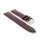 Easy-Klick Strauß-Optik Uhrenarmband Modell Venezia mocca 18 mm