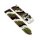 Camouflage Silikon Uhrenarmband Modell Manola grün-braun-beige 22 mm
