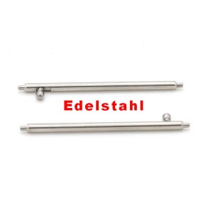 2 Stk. Easy-Klick Schnellwechsel-Federsteg 16/1,8 mm, Edelstahl