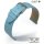 Eulit Easy-Klick Kalb-Nappa Uhrenarmband Modell Nappa-Fashion hell-blau 20 mm