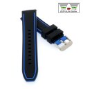 Easy-Klick Premium Silikon Uhrenarmband Modell Yachting...