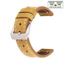 Easy-Klick Rindleder Uhrenarmband Modell Budapest cognac...