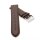 Uhrenarmband Jungkalb Modell Chur dunkel-braun 21 mm