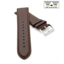 Easy-Klick Uhrenarmband Jungkalb Modell Chur dunkel-braun 23 mm