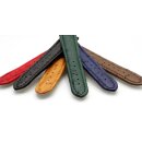 Echt Strau&szlig; Uhrenband Modell Liberty-FS gr&uuml;n 22 mm Faltschlie&szlig;e