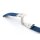 Silikon Uhrenarmband Modell Kreta denim-blau 24 mm, Faltschließe