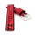 Nylon Textil Uhrenarmband Modell Letter rot-mehrfarbig 22 mm, wasserfest