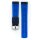 Hirsch Hybrid Silikon-Leder Uhrenarmband Modell Robby schwarz-blau 20 mm