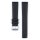 Hirsch Premium Kautschuk Uhrenarmband Modell Pure-M schwarz 18 mm