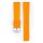 Hirsch Premium Kautschuk Uhrenarmband Modell Pure-L orange 22 mm