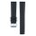 Hirsch Premium Kautschuk Uhrenarmband Modell Pure-XL schwarz 20 mm