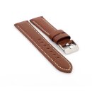 PIERO MAGLI Kalbsleder Uhrenarmband Modell Selm cognac-WN 22 mm