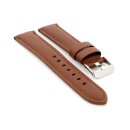 PIERO MAGLI Easy-Klick Kalbsleder Uhrenarmband Modell Selm cognac-TiT 22 mm