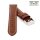 PIERO MAGLI Easy-Klick Kalbsleder Uhrenarmband Modell Selm cognac-WN 20 mm