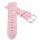 Feines Alligator Leder Uhrenarmband Modell Lausanne-NL rosa-TiT 16 mm