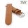 Veganes Easy-Klick Kaktus-Faser Uhrenarmband Modell Kaktus cognac 20 mm