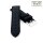 Easy-Klick Silikon Alligator-Kroko Uhrenarmband Modell Silikrok-XS schwarz-TiT 20 mm