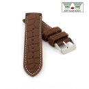 Easy-Klick Silikon Alligator-Kroko Uhrenarmband Modell...