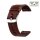 Sportliches Easy-Klick Kalbsleder Uhrenarmband Modell Maestro mocca 22 mm