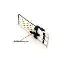 Piero Magli Racing Uhrenarmband Modell  Hockenheim schwarz-weiß 24 mm, Doppeldornschließe