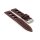 Easy-Klick Rallye Alligator Uhrenarmband Modell Espo mocca-WN 20 mm