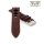 Easy-Klick Rallye Alligator Uhrenarmband Modell Espo mocca-TiT 20 mm