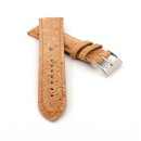 Echt Kork Uhrenarmband Modell Korky-Chrono cognac-natur...