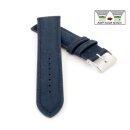 Easy-Klick echt Kork Uhrenarmband Modell Korky-Chrono blau 18 mm