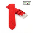 Easy-Klick echt Kork Uhrenarmband Modell Korky-Chrono rot...