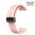 Easy-Klick Silikon Uhrenarmband Modell Hotspot mit Magnet-Faltschlie&szlig;e rosa 20 mm