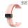 Easy-Klick Silikon Uhrenarmband Modell Hotspot-P mit Magnet-Faltschließe rosa 22 mm