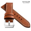 Stailer Soft Sattelleder Uhrenarmband Modell Froster...