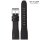 Stailer Easy-Klick Rindleder Uhrenarmband Modell Aviator-New schwarz-TiT 21/18 mm