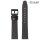 Stailer Easy-Klick Canvas Textil Uhrenarmband Modell Fabrice grau 20 mm, wasserfest