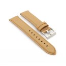 Easy-Klick Canvas-Nylon Textil Uhrenarmband Modell Havart beige-creme 22 mm