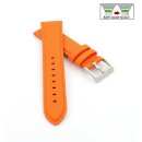 Easy-Klick Canvas-Nylon Textil Uhrenarmband Modell Havart orange 22 mm